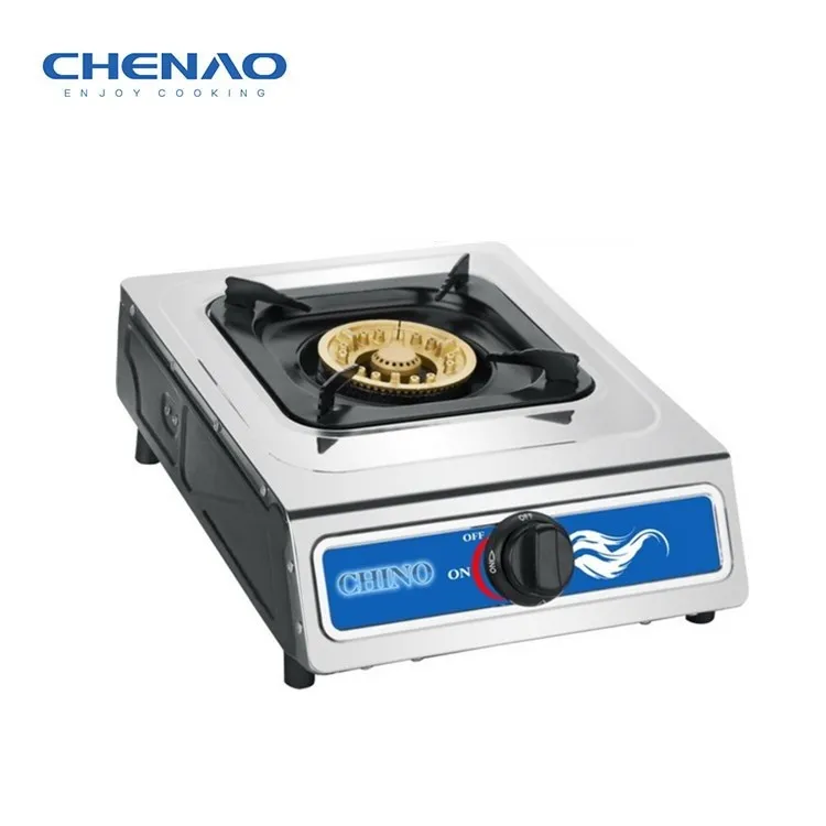 4mm Stainless steel cast iron  single gas cooker/LPG cooking stove