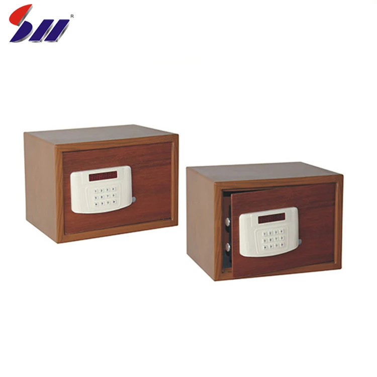 Безопасность скрытый деревянный цвет дома мини сейф с электронным цифровым замком