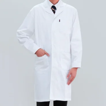 Профессиональная лабораторная куртка для женщин и мужчин с длинным рукавом, белая, унисекс, высокое качество