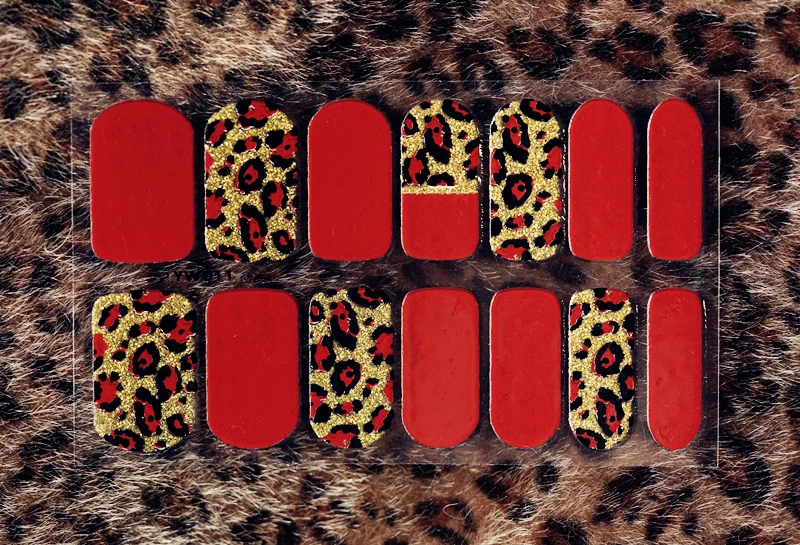 Hot Selling Nail Wraps Nail Art Decoration Korea Nail Sticker YW009-022