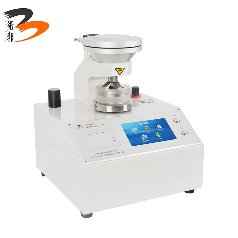 Cheap price electronic mullen burst strength tester bursting testing machine