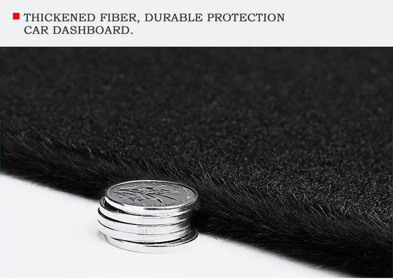 auto supplies original car model interior avoid light accessories large dashboard dashmat for Toyota Vios