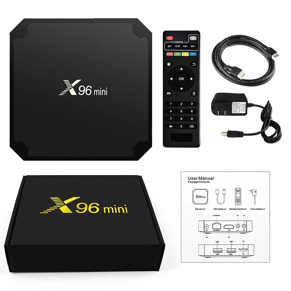 Hot Selling Amlogic S905W Firmware Update Amlogic S905 mini x96 Android Tv Box X96 Mini