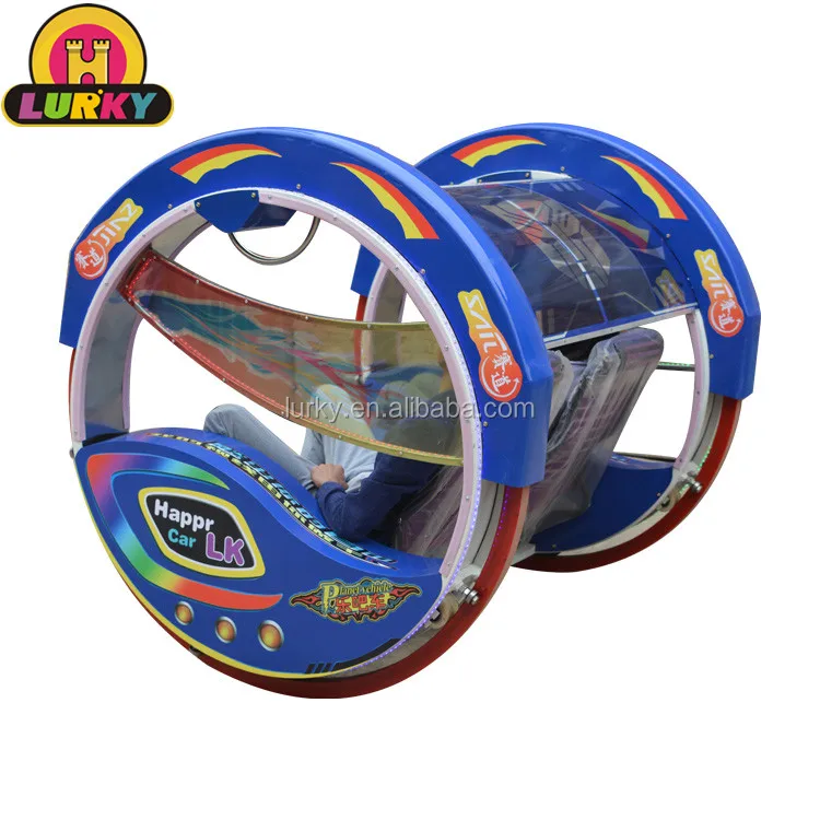Shopping mall amusement park equipment happy car rides le bar car for sale