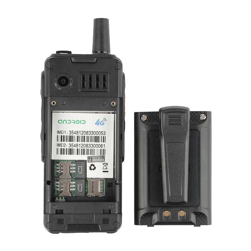 Две SIM-карты wifi smart walkie talkie zello ptt Android мобильный телефон двухсторонняя рация gsm/2G/3G