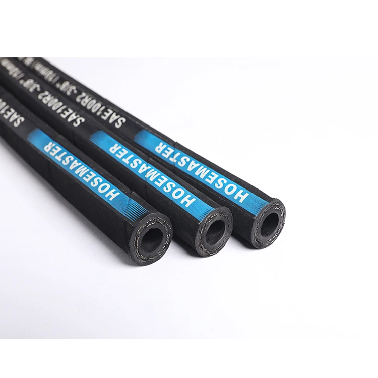 1 1/2 дюйма маслостойкий гибкий резиновый гидравлический шланг SAE100 R1AT/R2AT