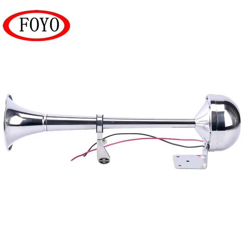 Foyo Marine Parts & Accessories 316 Stainless Steel Electro Magnetic Boat Horn Single