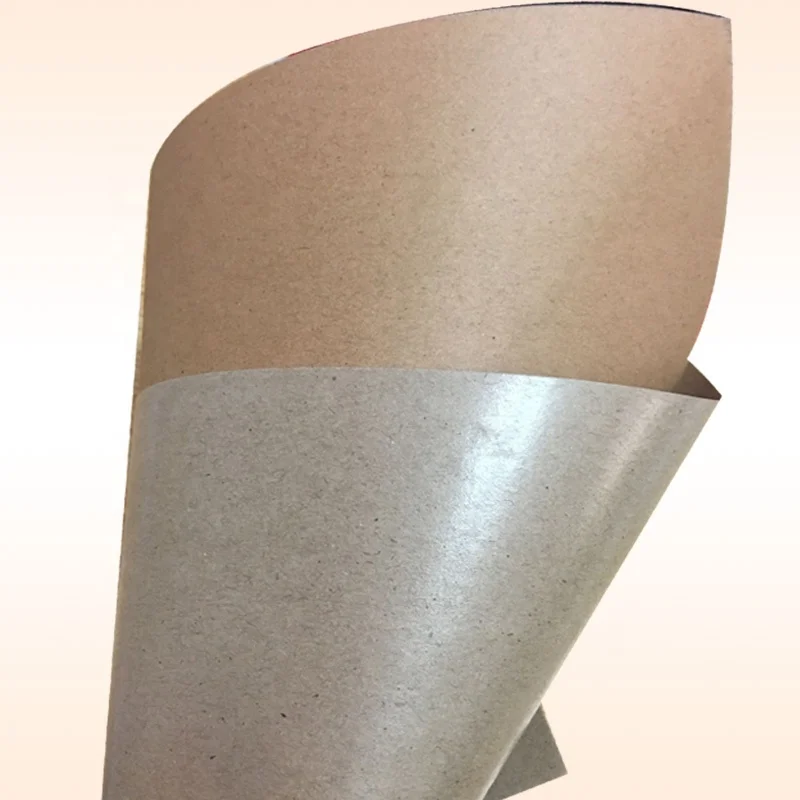 
Greaseproof 160gsm +10gsm PE Single Coated Kraft Paper Roll For Food Packages on the market 