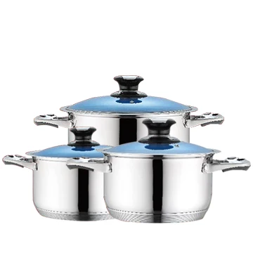 Wholesale 23 pcs. cookware set non-stick frying pan stainless steel stock pot