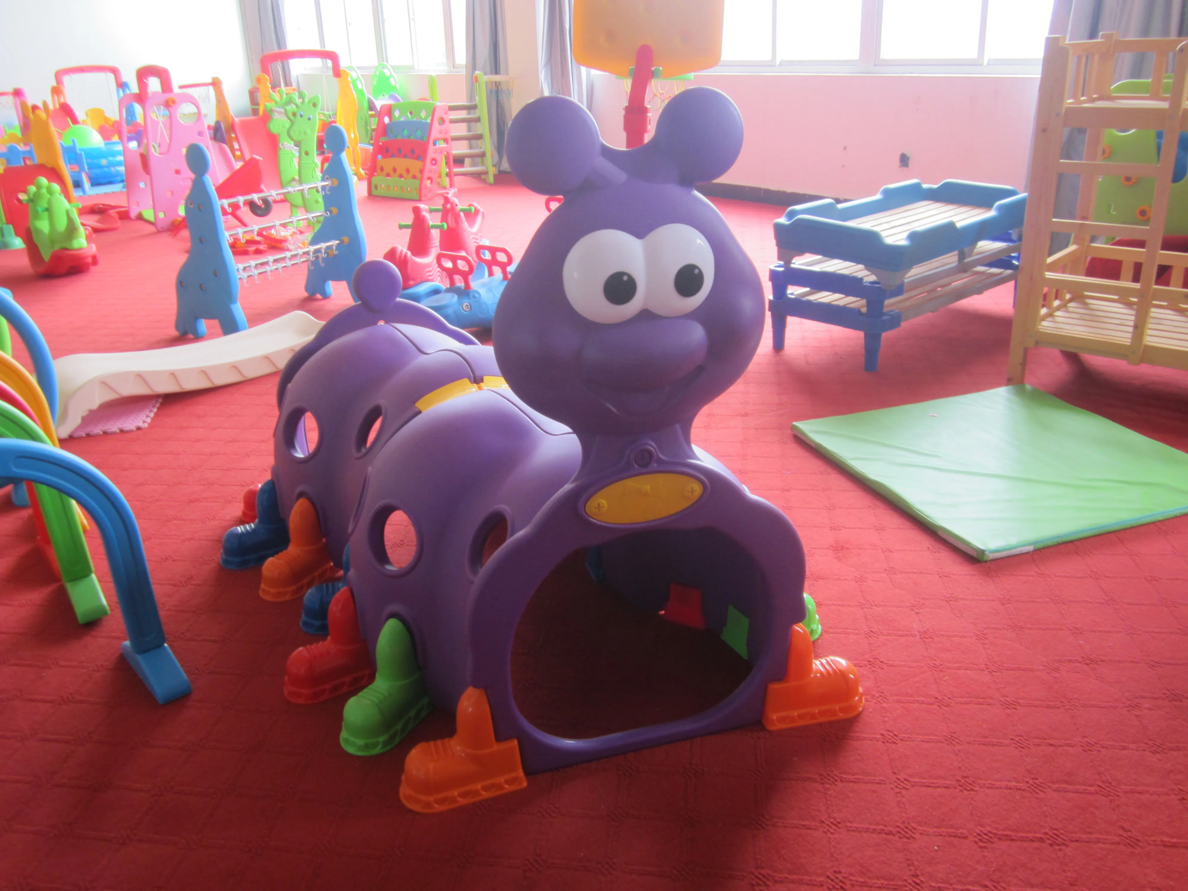 playground indoor or outdoor kids plastic tunnel for kids