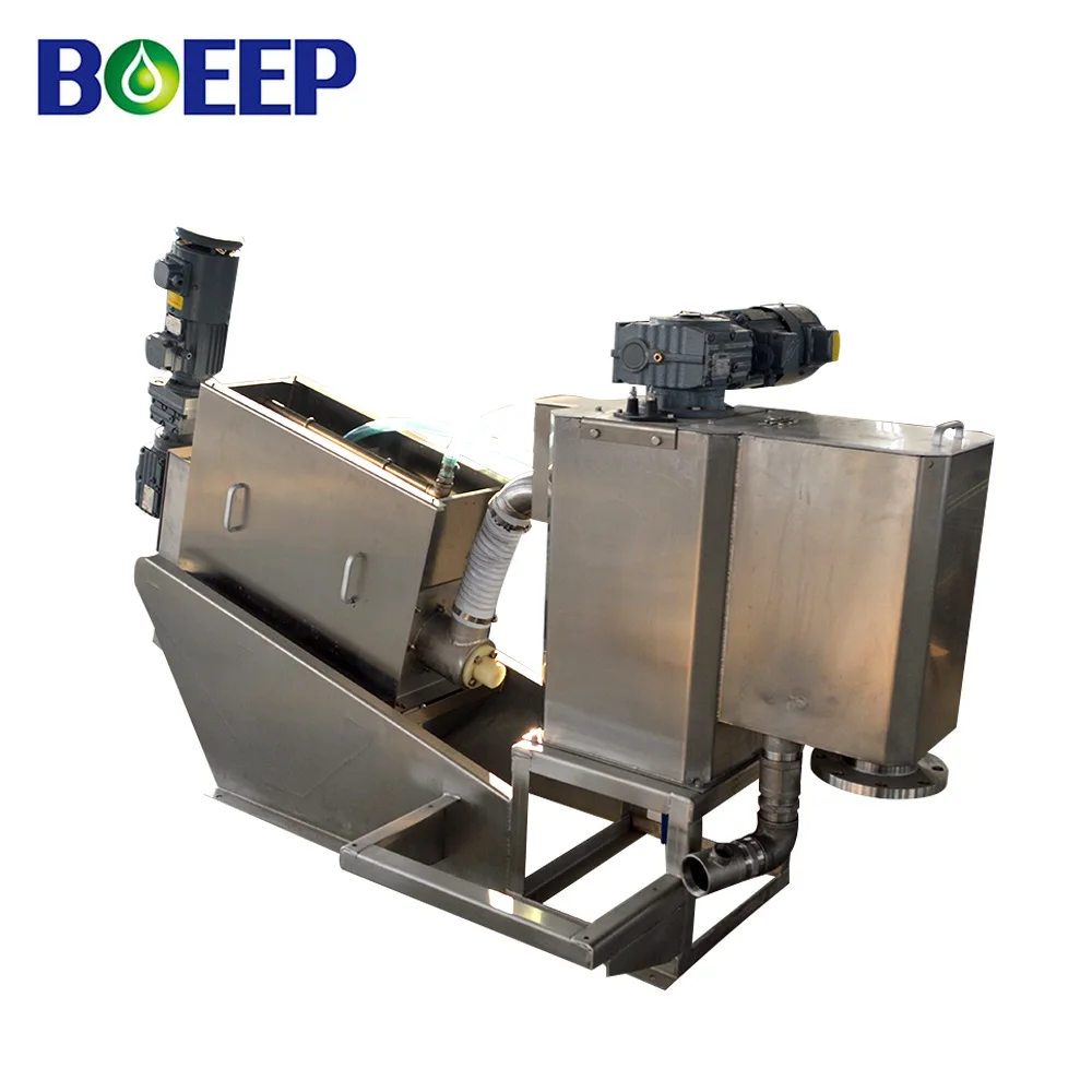 Скота очистки сточных вод шлам обезвоживания машина