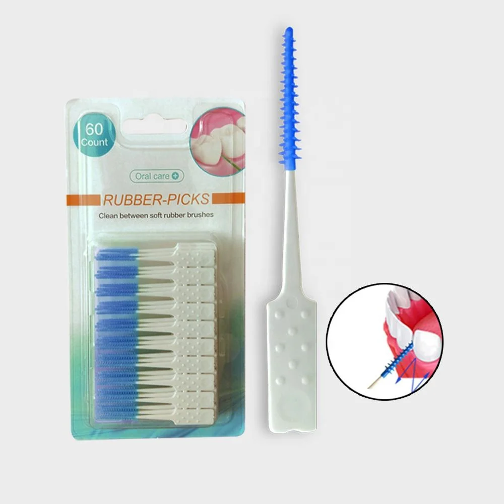 OEM Pack Interdental Soft Stick, CE certificate, interdental soft brush picks
