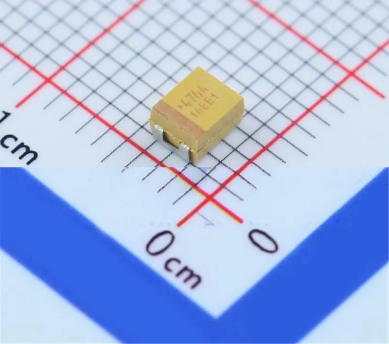 Конденсатор тантала 47 мкФ (476) 20% 10 В