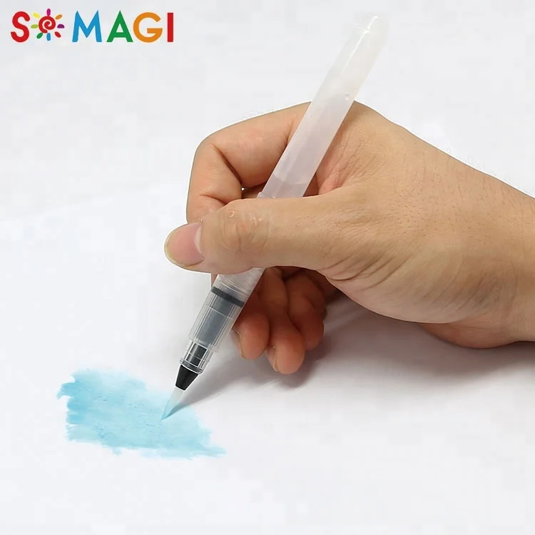 Акварель кисть наконечник Pen Set-настоящая кисть ручки-акварельные маркеры искусства-24 цвета Set + 1 кисть для воды Pen