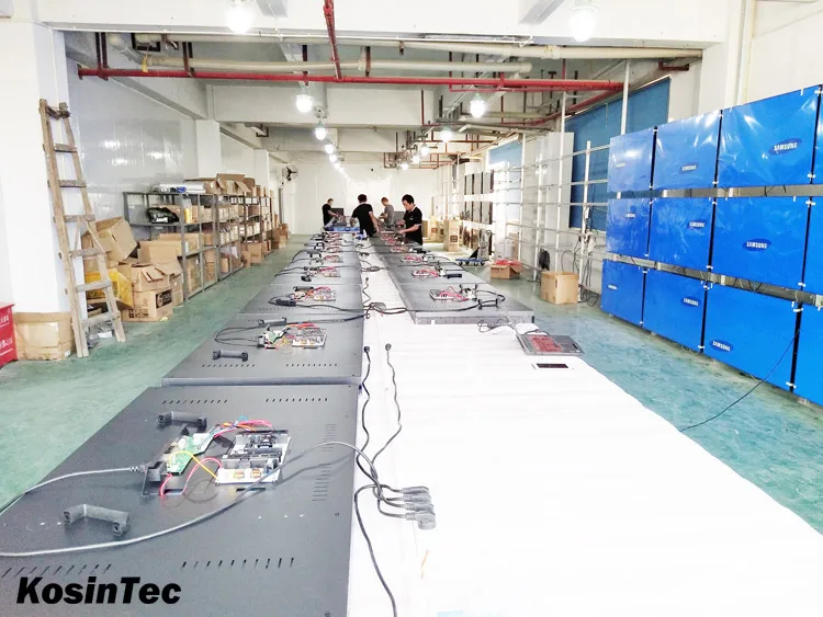 HD 4K разрешение 49 дюймов бесшовный ЖК-видео Телевизор настенный дисплей для торгового центра Модный магазин