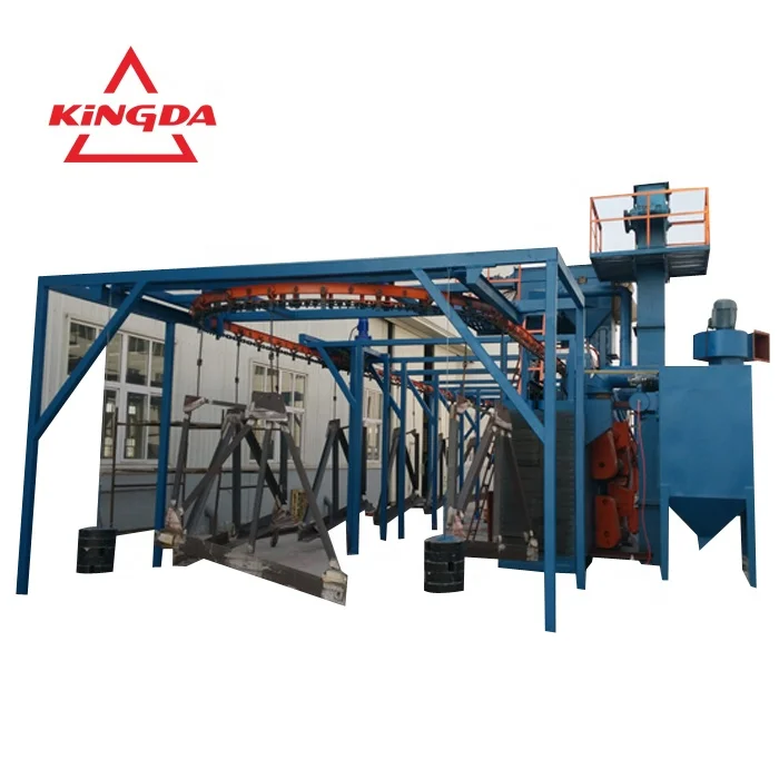 
hanger shot blasting machine for castings 