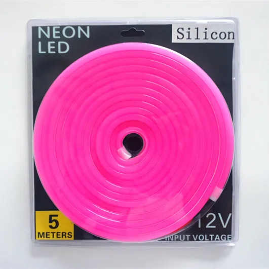 DC12V china top quality RGB led silicone neon light custom flex rope light for walmart