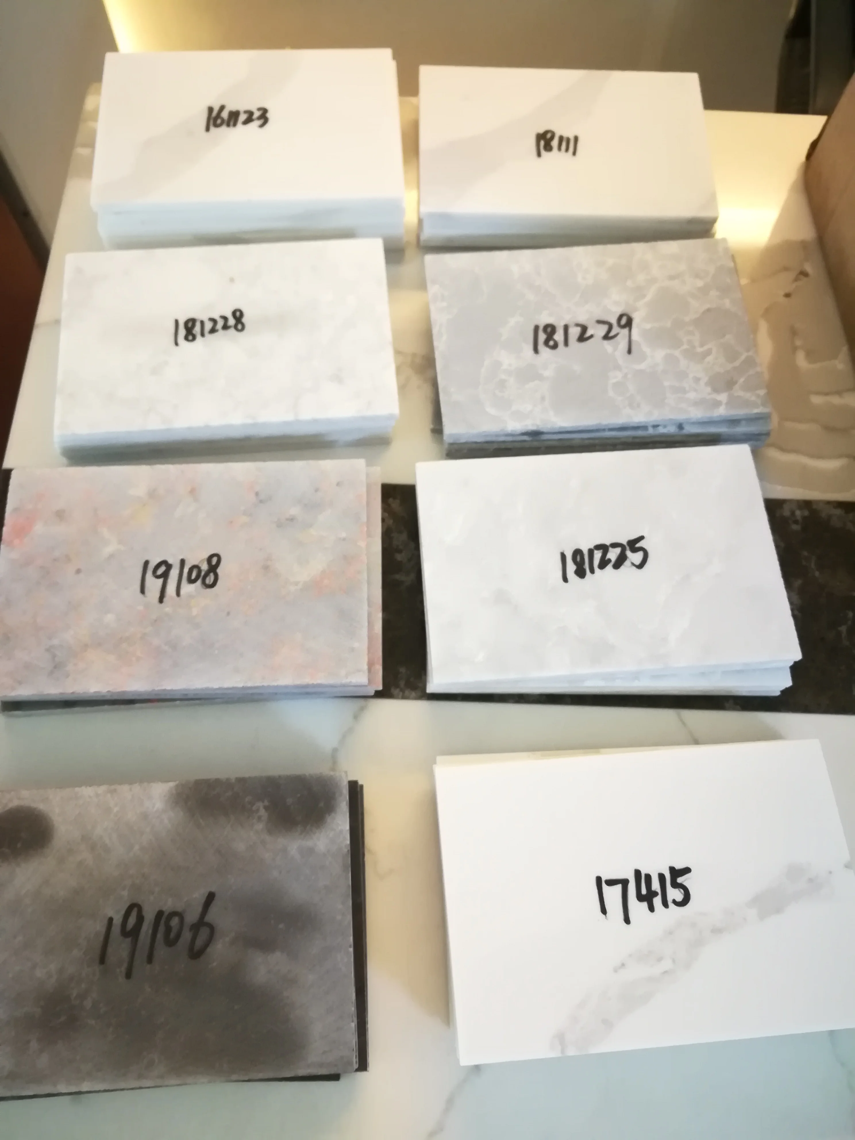 
Marble Vein Natural design vein type engineering artificial quartz stone 