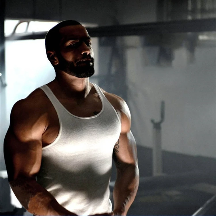 
Wholesale Flex Sweat Wicking Breathable Sport Gym Wear Men Tank Tops 