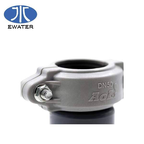 stainless steel  flexible grooved joint clamp and coupling for uf/RO membrane housing DN20-DN300