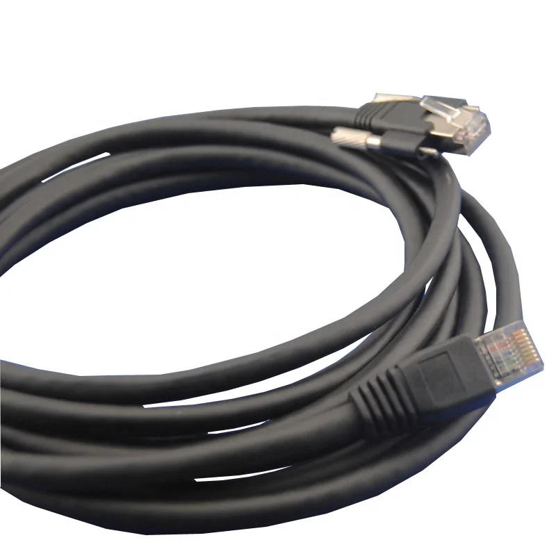 GigE high flex rj45 to rj45 (locking) cable 5 meter