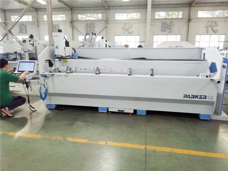 Aluminum profile CNC drilling and milling machine