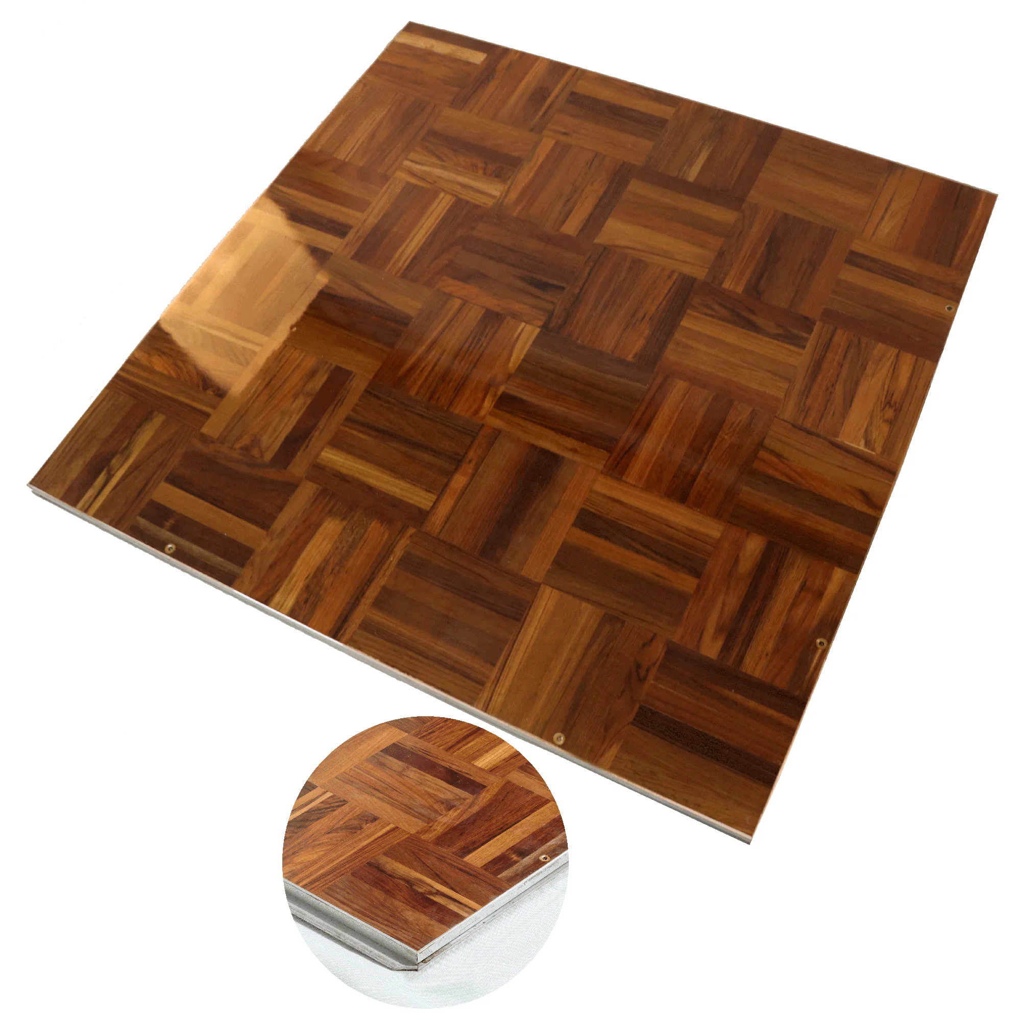 Anti-slip interactive plywood outdoor wooden dance