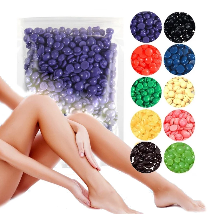 
RISESUN Oem 100G 300G 500G 1000G Packing 15 Flavors Depilatory Hair Removal Wax Beans For Man And Women 