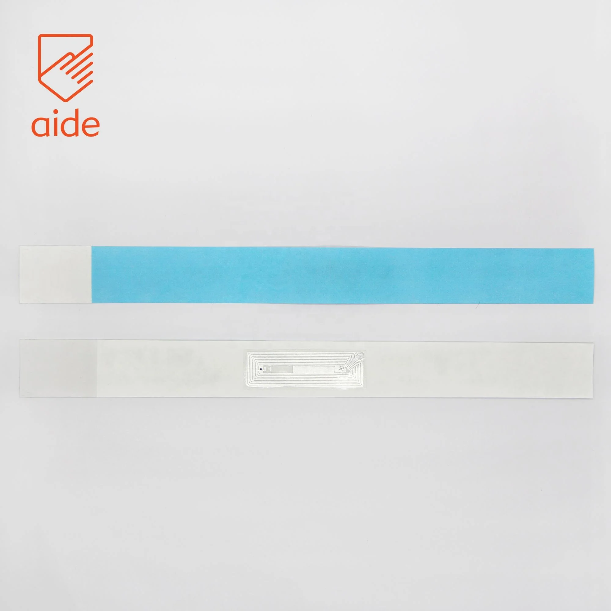 Gift 2023Water Resistant tyvek Printing Label QR Code Bracelet Disposable Paper RFID NFC Festival Wristband With logo