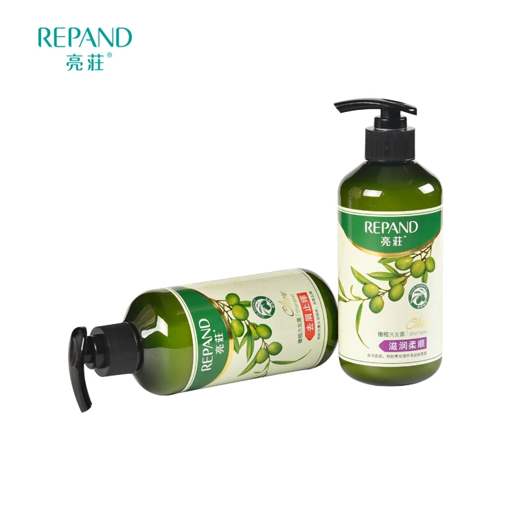 
Wholesale natural anti-dandruff moisturizing olive hair shampos bottle 350ml 750ml shampoo for adults 
