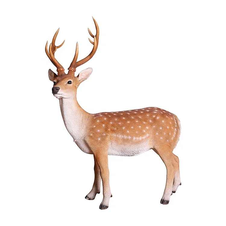 Декоративные рождественские смолы Сика олень фигурки для наружного
