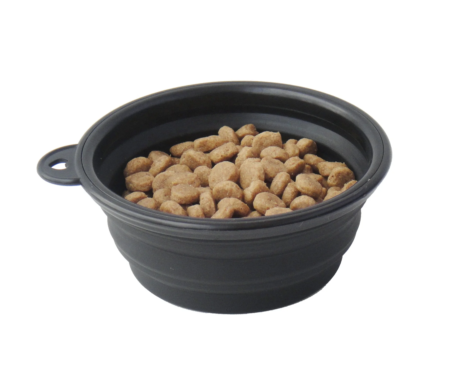 Portable Collapsible Pet Cat Dog Food Foldable Silicone Dogs Travel Drinking Bowl Water and Food Feeder Bowl