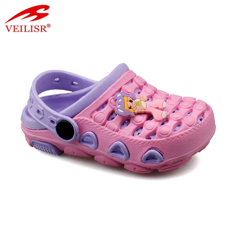 Уличные летние пляжные детские сандалии EVA, садовые детские Сабо