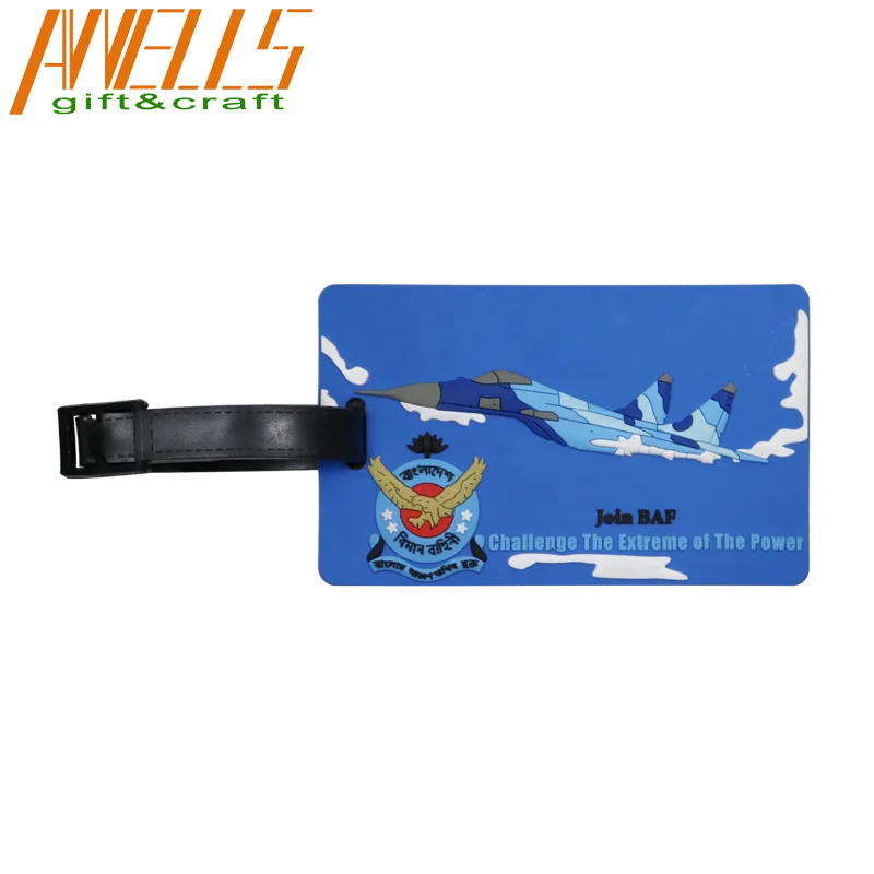 PVC Travel Luggage Bag Tag Plastic Suitcase Baggage Office Name Address ID Label