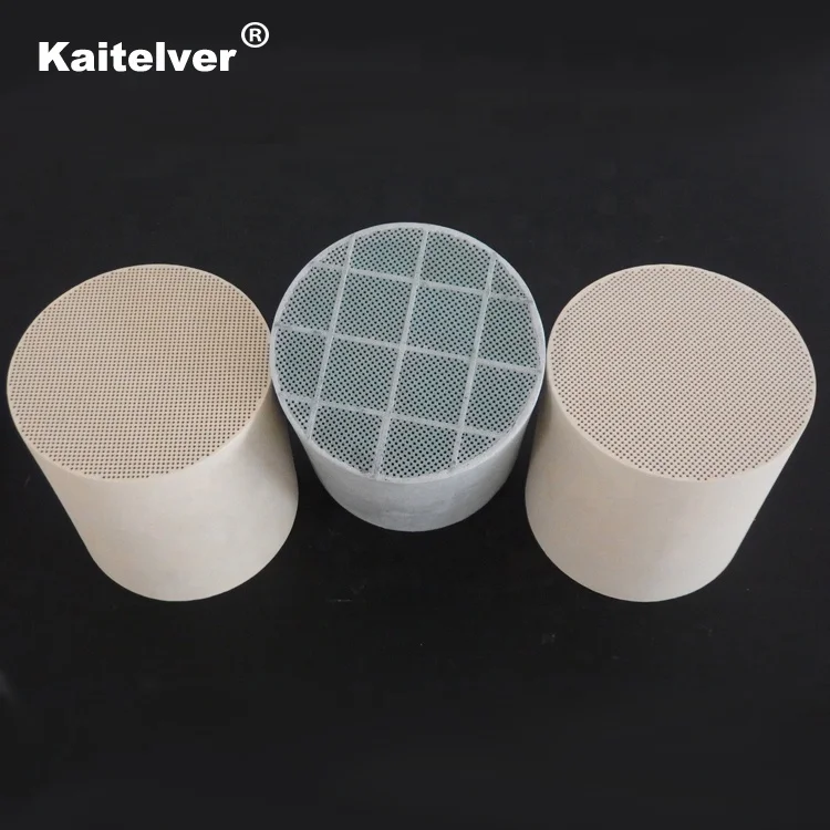 Honeycomb ceramic substrate DPF cleaning diesel particular filter for diesel exhaust gas purifier