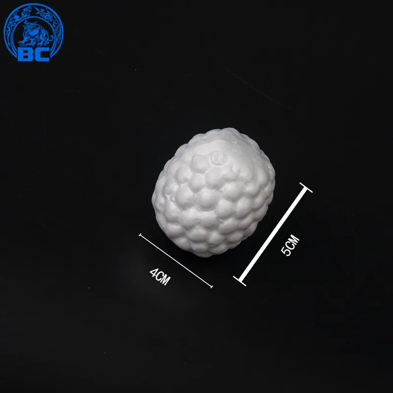 
Wholesale Custom size Polystyrene Styrofoam Foam Pine cones For children Christmas diy 