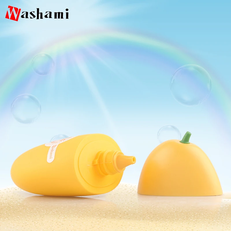 Оптовая продажа, частная торговая марка, натуральный SPF 35 + мягкий солнцезащитный блок с манго, отбеливающий органический контроль жирности кожи, солнцезащитный крем