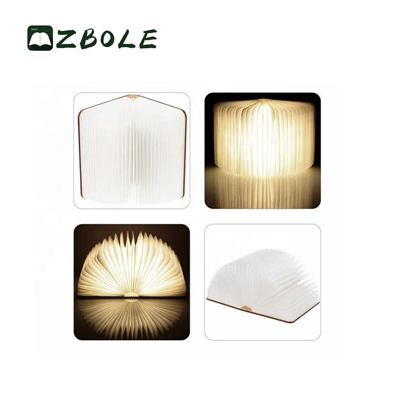 Новый продукт оптом творческие подарки мини светодио дный светодиодный складной свет книги