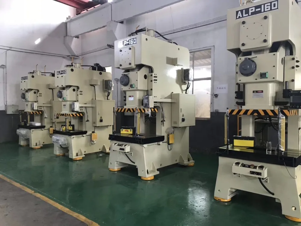 Washer Stamping Press Machine with Mould Decoiler Auto Feeder Large Quantity High Effective Production Line