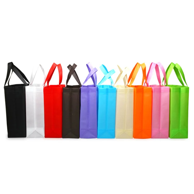 Wholesale High Quality Cheap Promotional Price Recyclable reusable eco friendly non woven shopping tote bag for supermarket