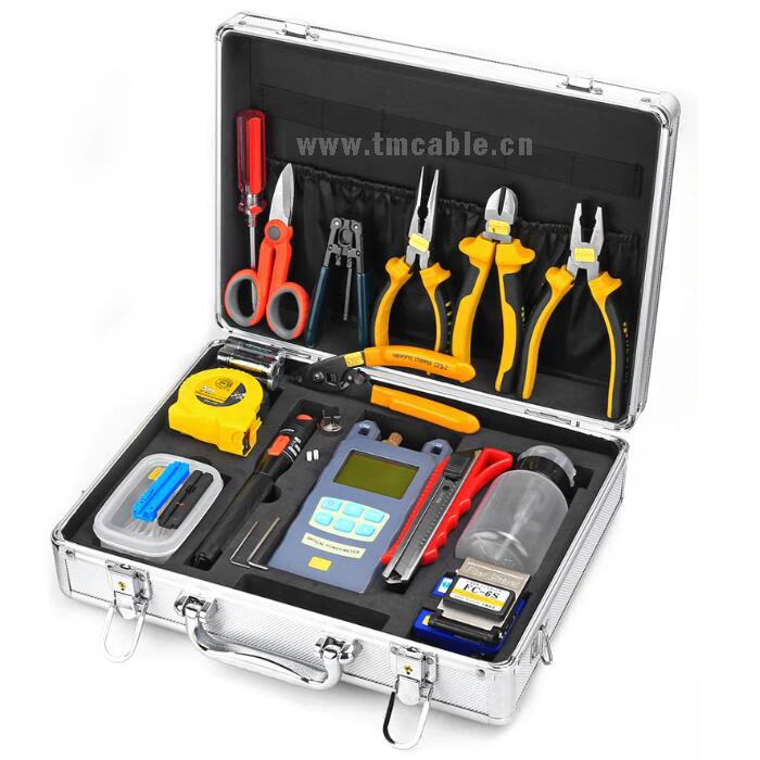 High quality fiber optic cable tool kit ftth