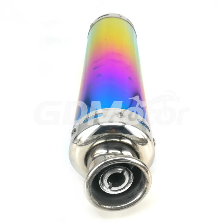 PROMOTION 50cc escapes 125cc muffler exhaust dirt bike fit for dirt bike CB400 TMAX530 CBR125 Z800