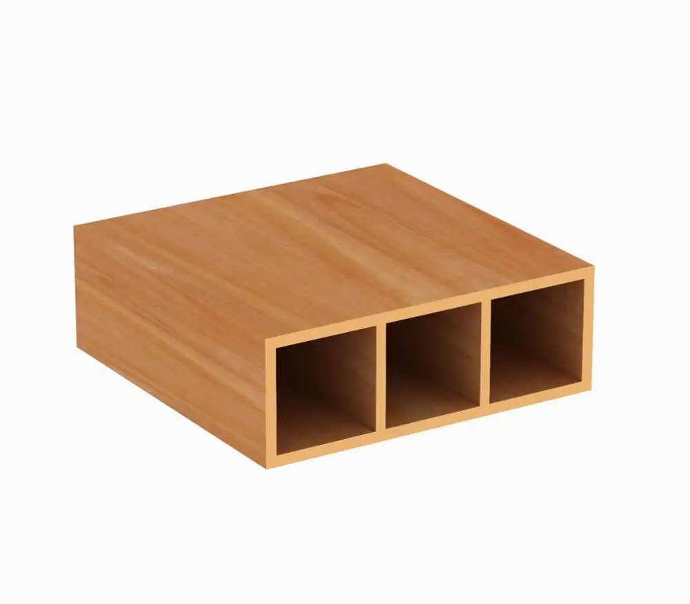 Exterior Wall Decoration Material Wpc Decktdoor Wpc Facade Cladding Garden Wall Paneling Wood Plastic Composite