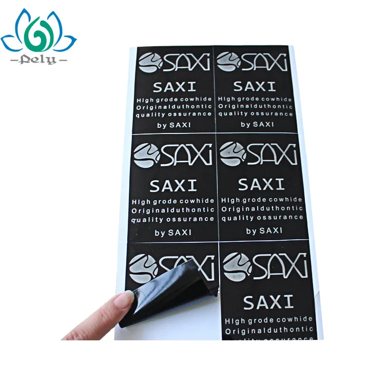 Горячая Распродажа индивидуальная черная косметика печатная бумажная наклейка этикетка