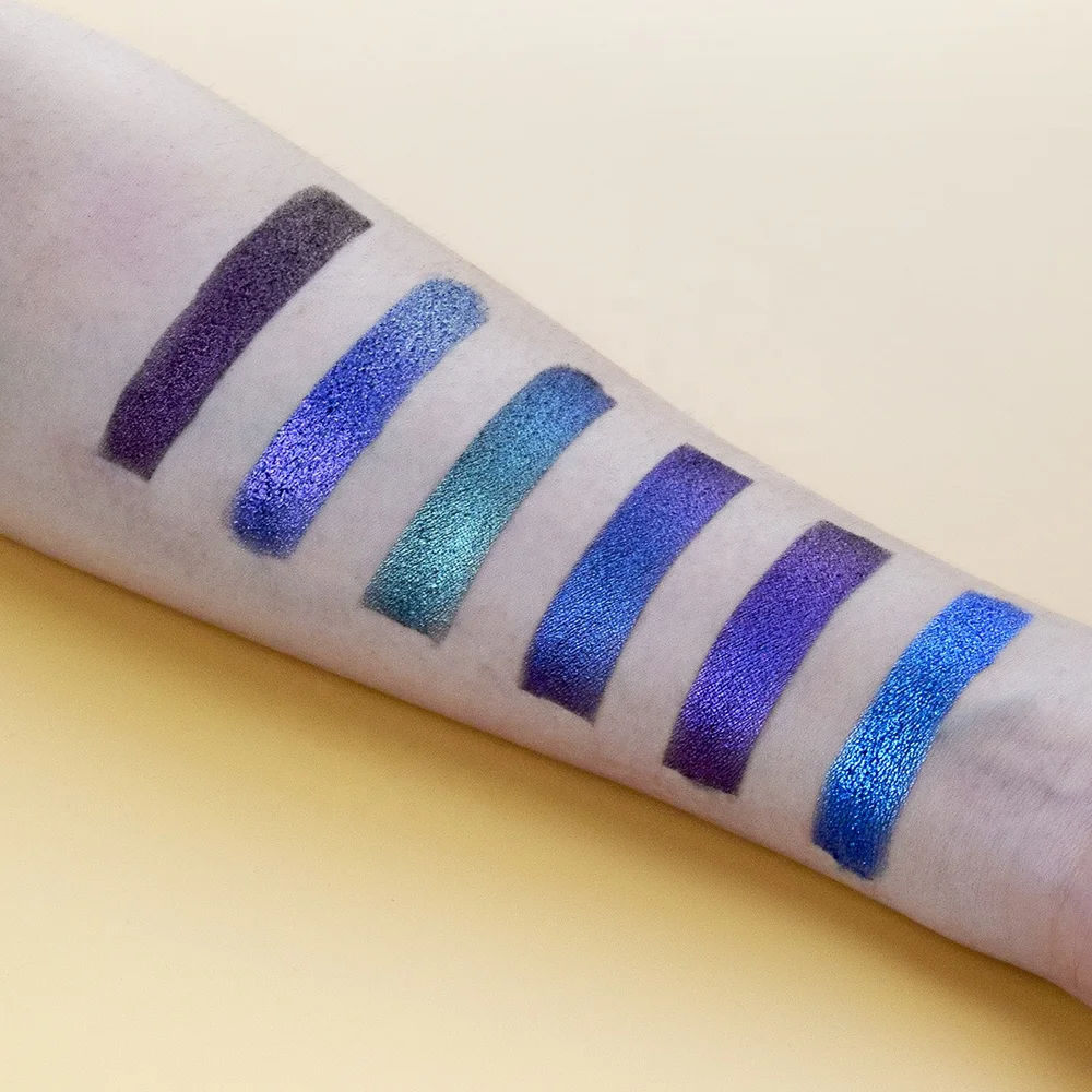 Trending 2019 Wholesale Single High Pigment Loose  Neon Chrome Chameleon Eyeshadow Private Label