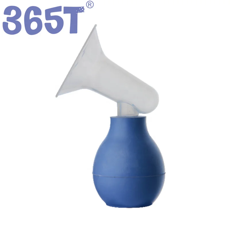 365T BPA free mother care feeding use breast reliever pump simple manual silicone breast pump