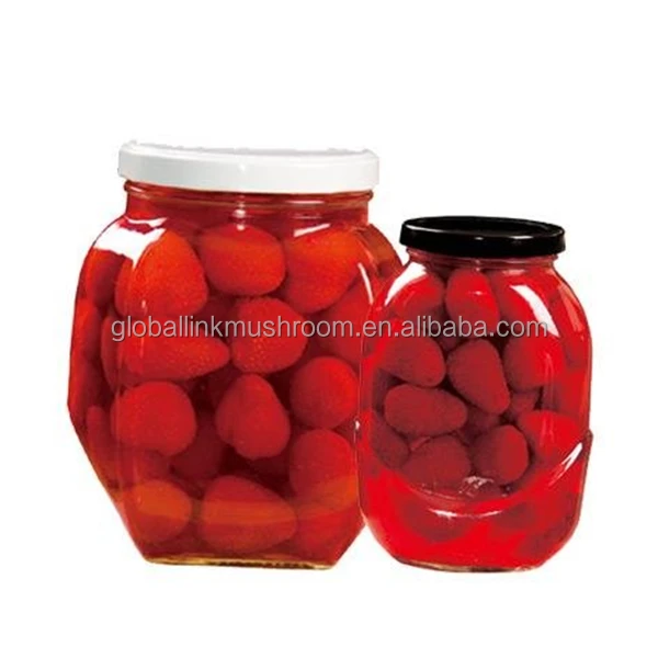 Консервированные клубники, консервированные фрукты, клубника оптом