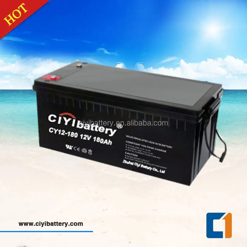 26 Years Military Quality Lead Acid Battery UPS 12V 180AH