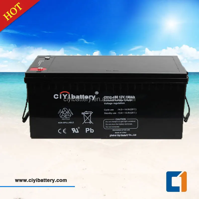 26 Years Military Quality Lead Acid Battery UPS 12V 180AH