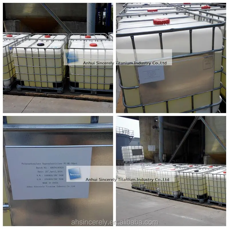 Liquid 50% Powder 98% polycarboxylate ether superplasticizer